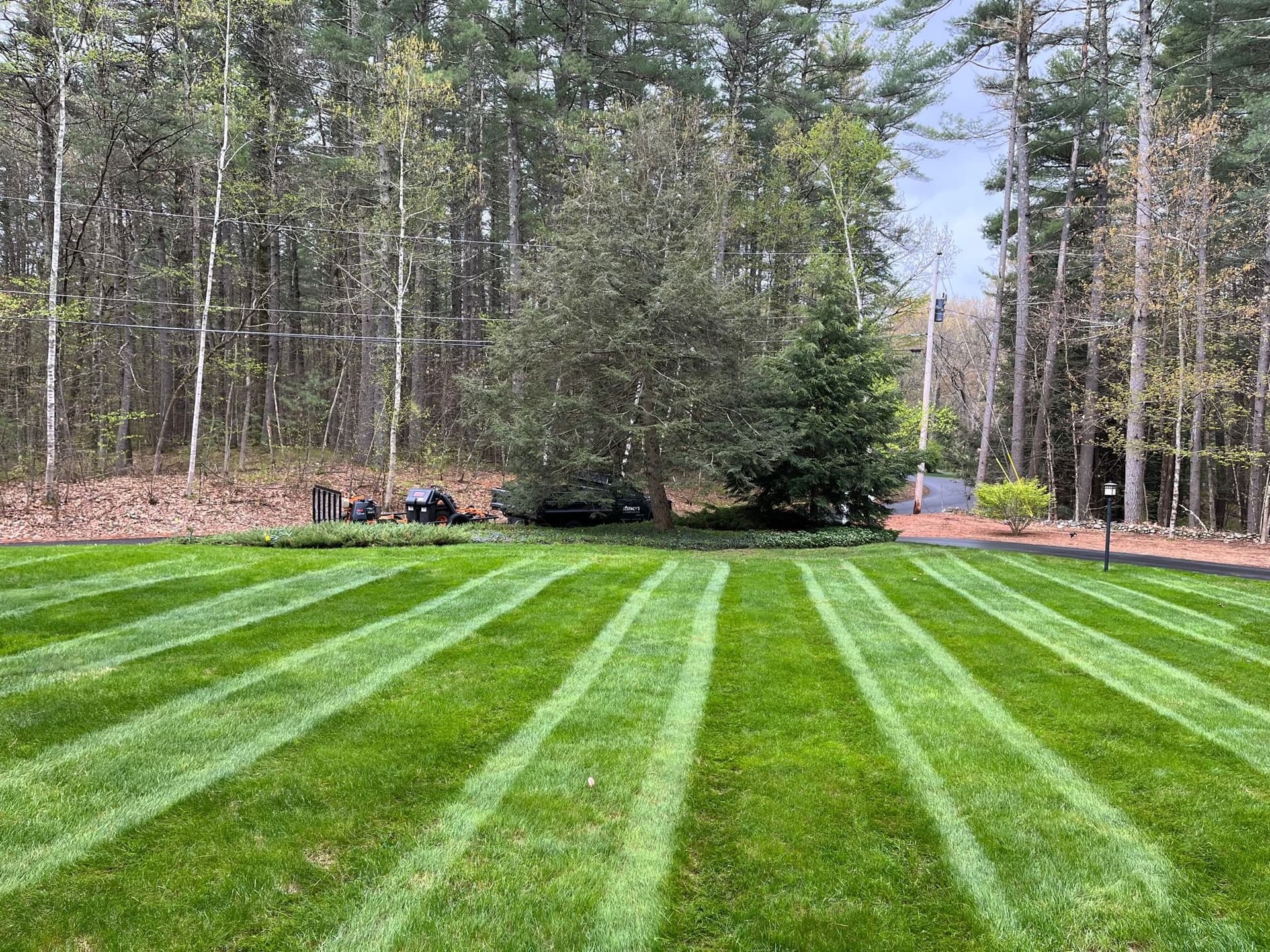 Gallery photos for Pristine Lawn Mowing Transformations in New Hampshire: Image #7